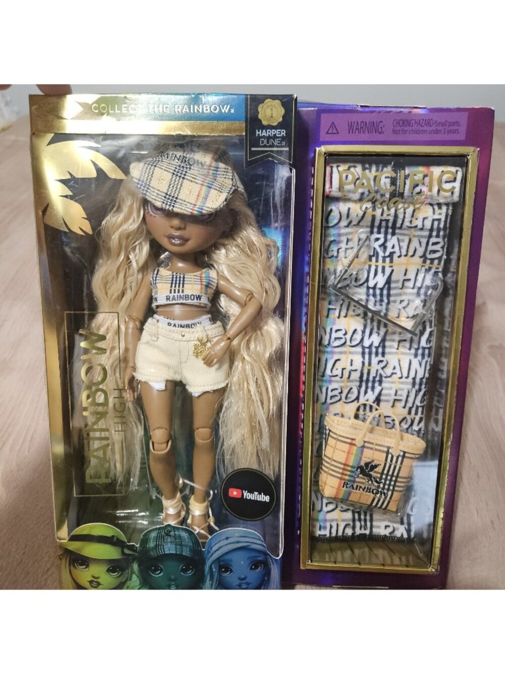 2021 MGA ENTERTAINMENT RAINBOW HIGH HARPER DUNE SERIES 1 MISB